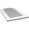 Ekena Millwork Octagonal Top Surface Mount PVC Gable Vent: Functional, w/ 3-1/2"W x 1"P Standard Frame, 20"W x 36"H GVPOT20X3601SF - alternate 3
